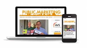 Public Marketing mit neuer Website - Public Marketing präsentiert sich mit neuer Website - Quelle: Public Marketing